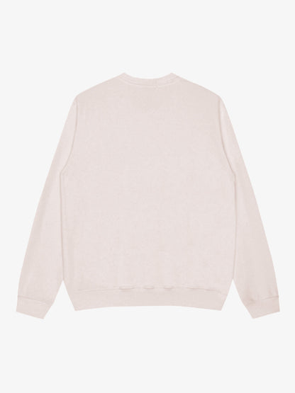 Thesupermade Street Contrast Design Letter Print Round Neck Sweatshirt 