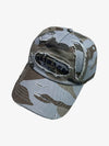Baseballkappe aus Baumwoll-Twill mit Camouflage-Muster – Verstellbare klassische Dad-Cap