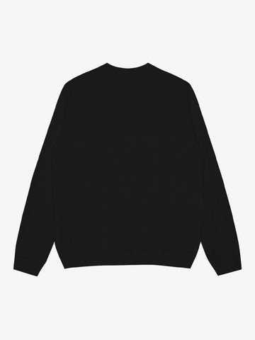 Thesupermade Street Contrast Design Letter Print Round Neck Sweatshirt 