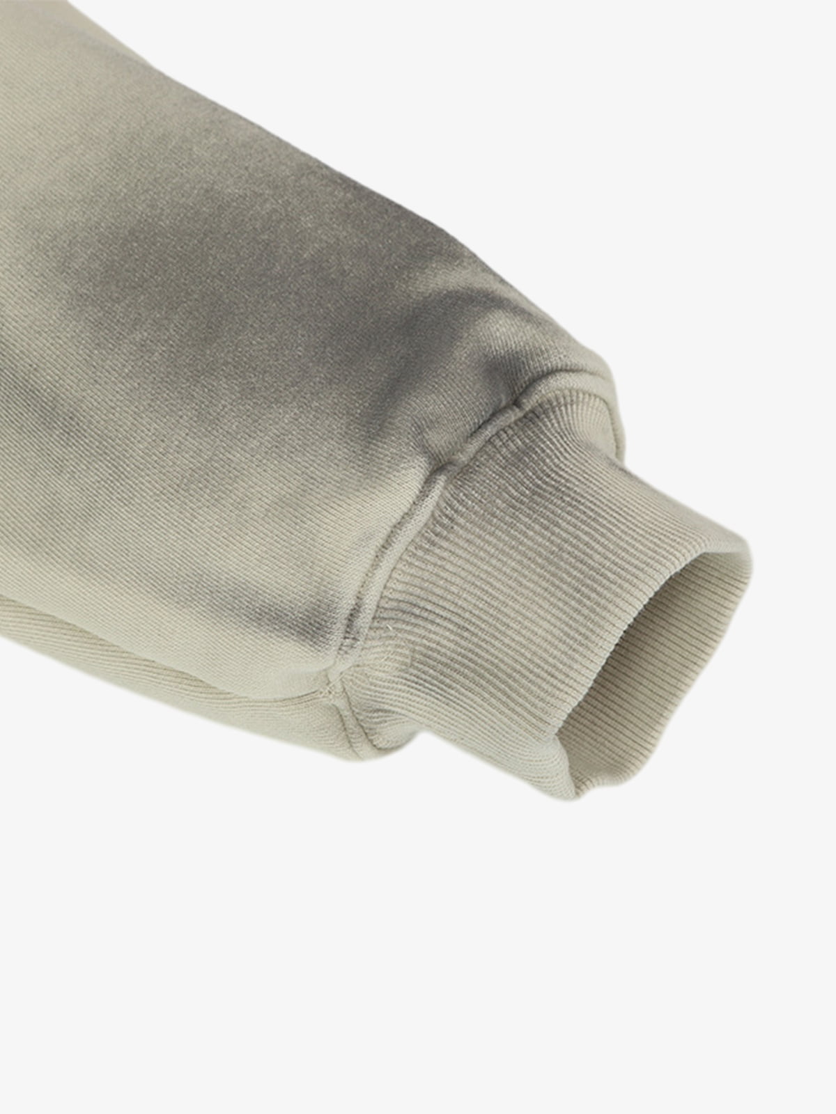 Hip-Hop Wasteland Ink-Dyed Raw Edge Hoodie 