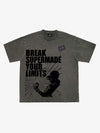 Washed Break Limits Graphic T-Shirt