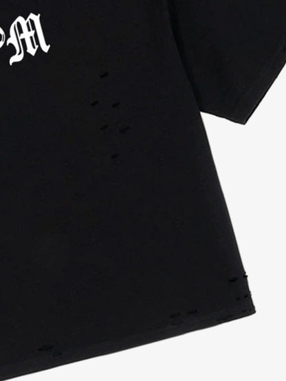 SM Soccer Graphic Distressed T-Shirt 