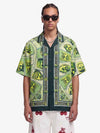 Hawaiihemd mit barockem Muster