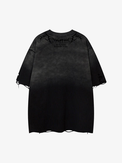Vintage Thorn Graphic Distressed T-Shirt 