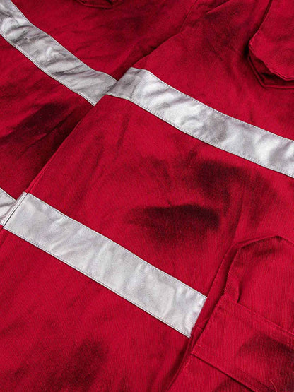 Cyberpunk-Cargohose mit reflektierenden Details und vielen Taschen