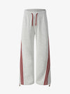 Striped Loose Drape Pants 