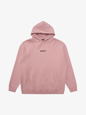 SUPM Pink Cloud Hoodie Set 