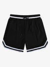 Retro-Basketballshorts aus Mesh mit Kordelzug