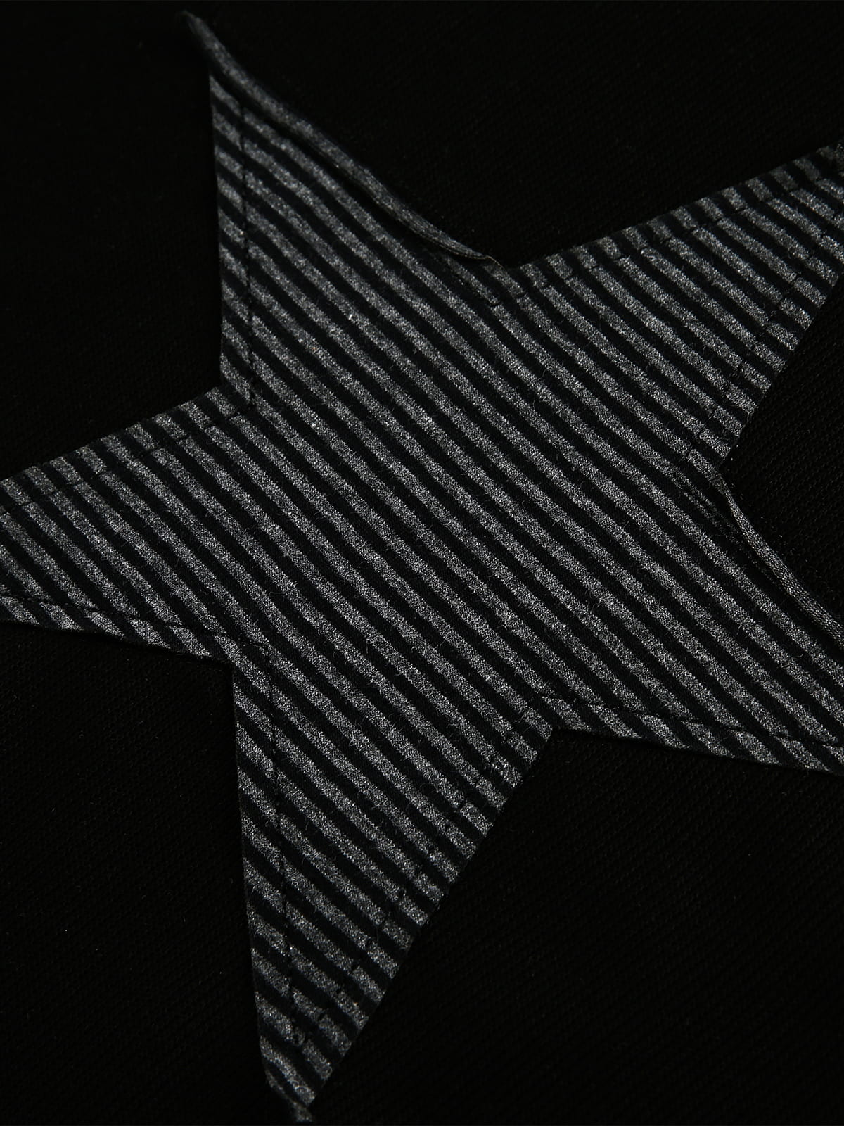 Layered Crewneck Star Print Long-Sleeve T-Shirt 