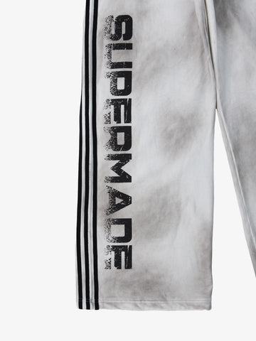 Supermade Vintage Distressed NO.3 Stand Collar Tracksuit 