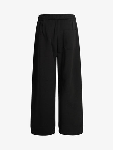 Drawstring Wide Leg Relaxed Sweatpants 