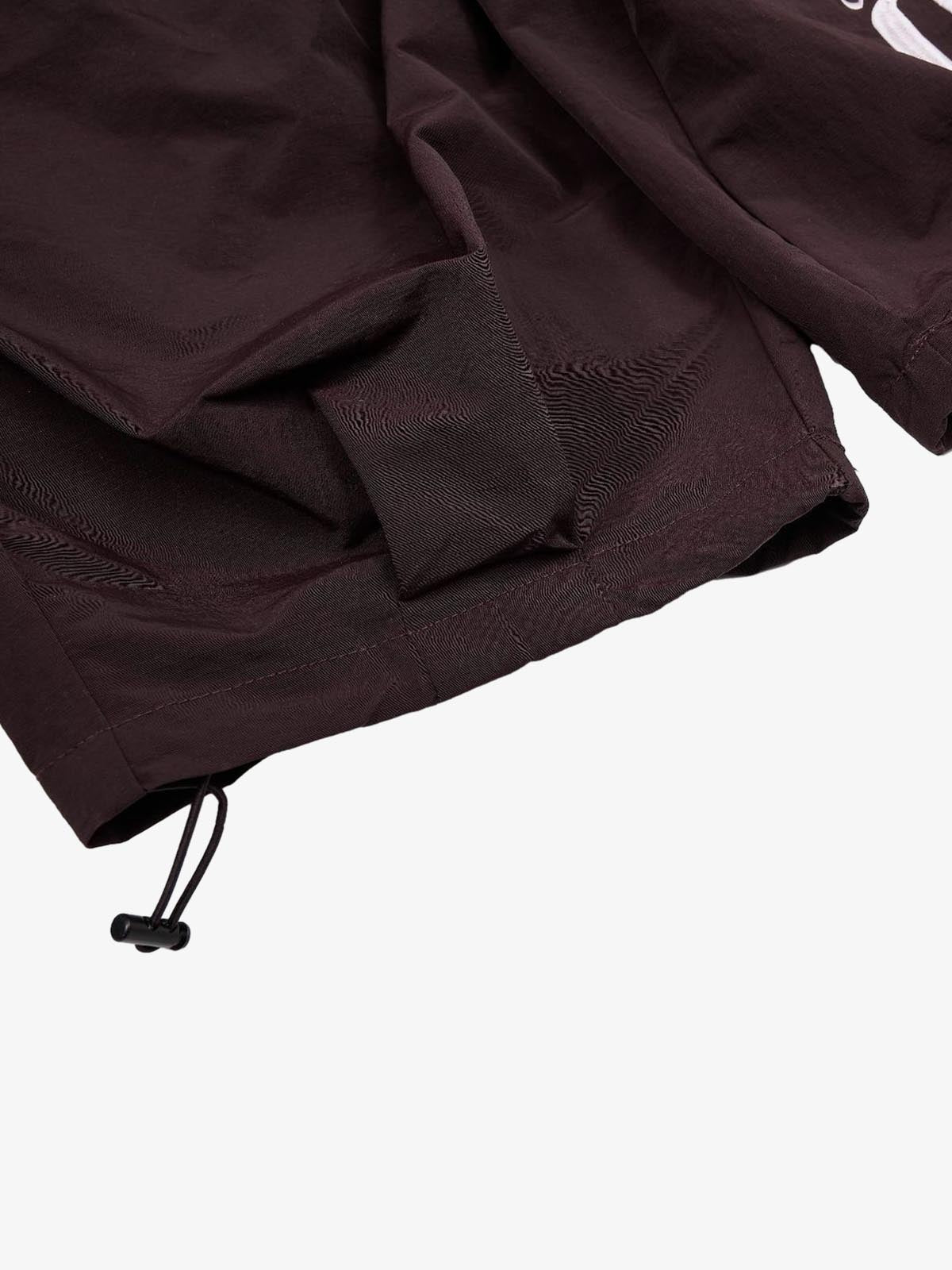 Strapped Detachable Curved Pants 
