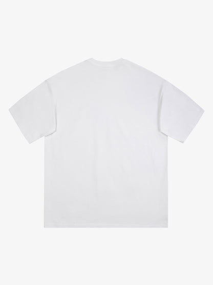 Embroidered Heart Graphic Tee