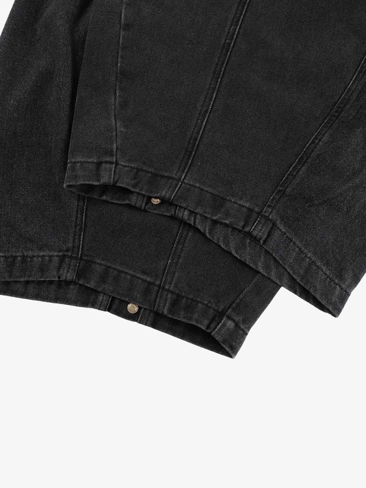 Detachable Skirted Curved Jeans 