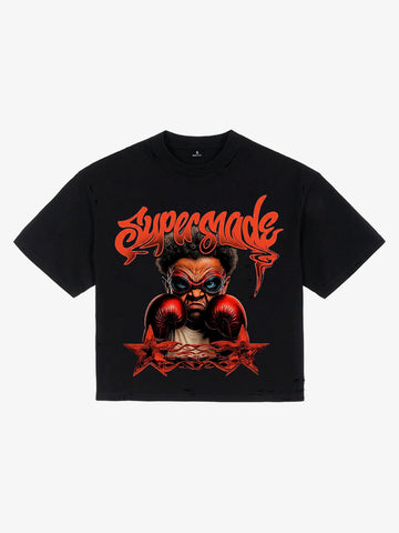 Organic Cotton Oversized Cropped T-Shirt – Minimalist Streetwear Essential