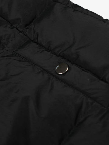 Vintage Asymmetric Zip High-Neck Puffer Jacket 