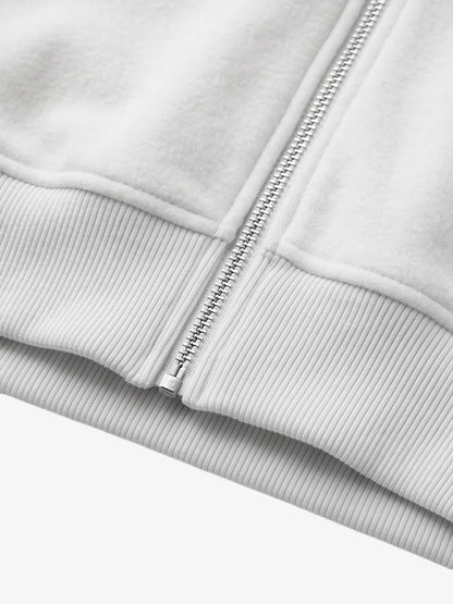 Militärische geflochtene Reißverschlussjacke