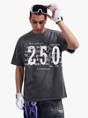 Zeitungsfehler 250 gewaschenes T-Shirt