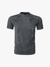 T-Shirt mit freiliegenden Nähten aus Wasteland Wash