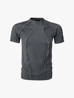 T-Shirt mit freiliegenden Nähten aus Wasteland Wash