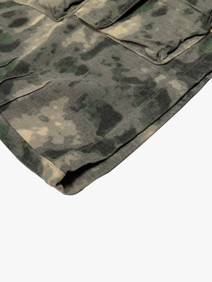 Camo-Print Baggy Cargo Jorts 