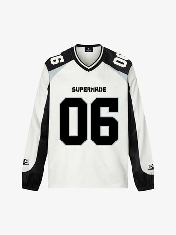 Digital Patchwork Jersey Long Sleeve T-Shirt 