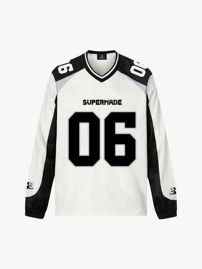 Digital Patchwork Jersey Long Sleeve T-Shirt 