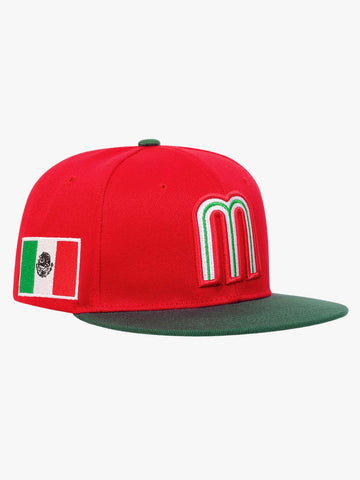 Bestickte Baseballkappe des mexikanischen Teams