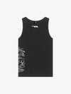 Street Ribbed Slim Fit Printed Vest 