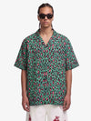Klassisches Hawaiihemd mit Leopardenmuster