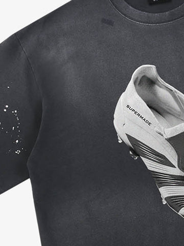 Vintage Soccer Cleat Graphic T-Shirt 