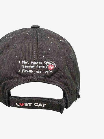Numeric Embroidered Baseball Cap
