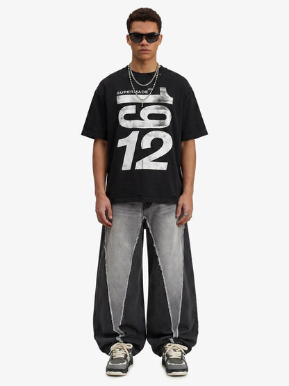 Vintage Racing Number Graphic T-Shirt 