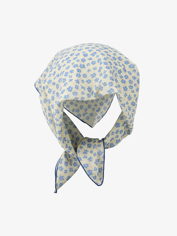 Floral Satin Feel Bandana 