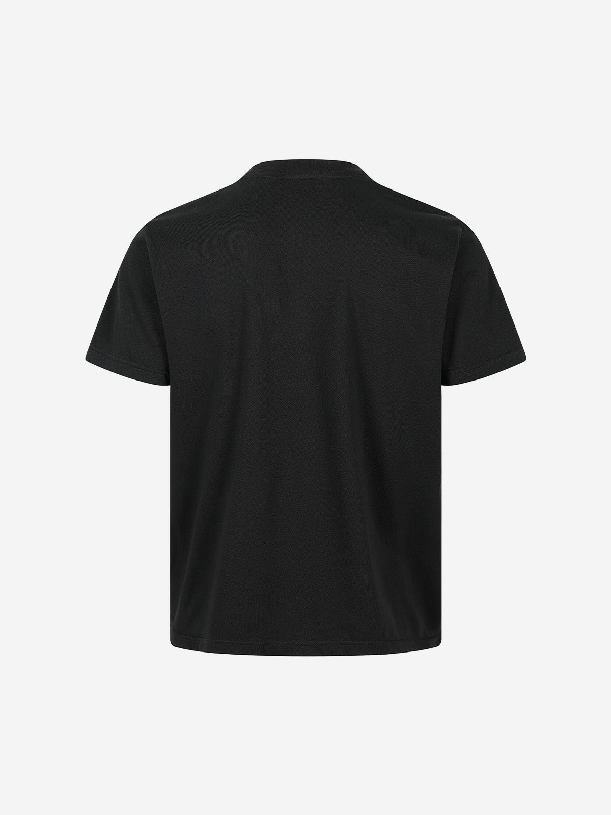 Oversize-T-Shirt mit Used-Look-Typografie im Rock-Stil