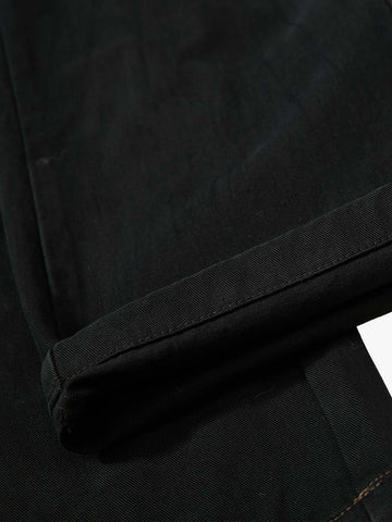 Military Button Baggy Cargo Pants – Napoleon Style Utility Streetwear