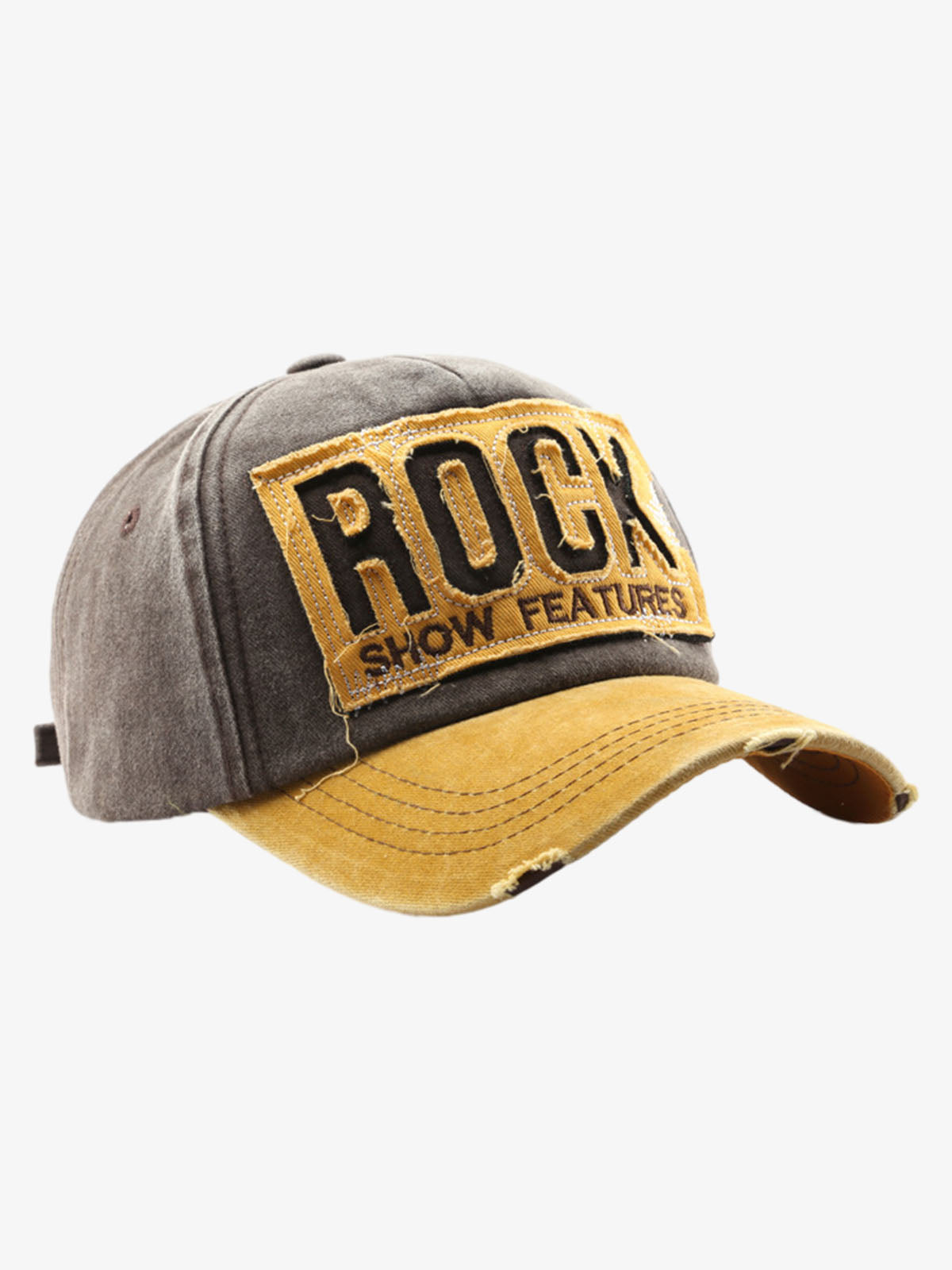 Streetwear Vintage Patch Embroidered Baseball Cap 