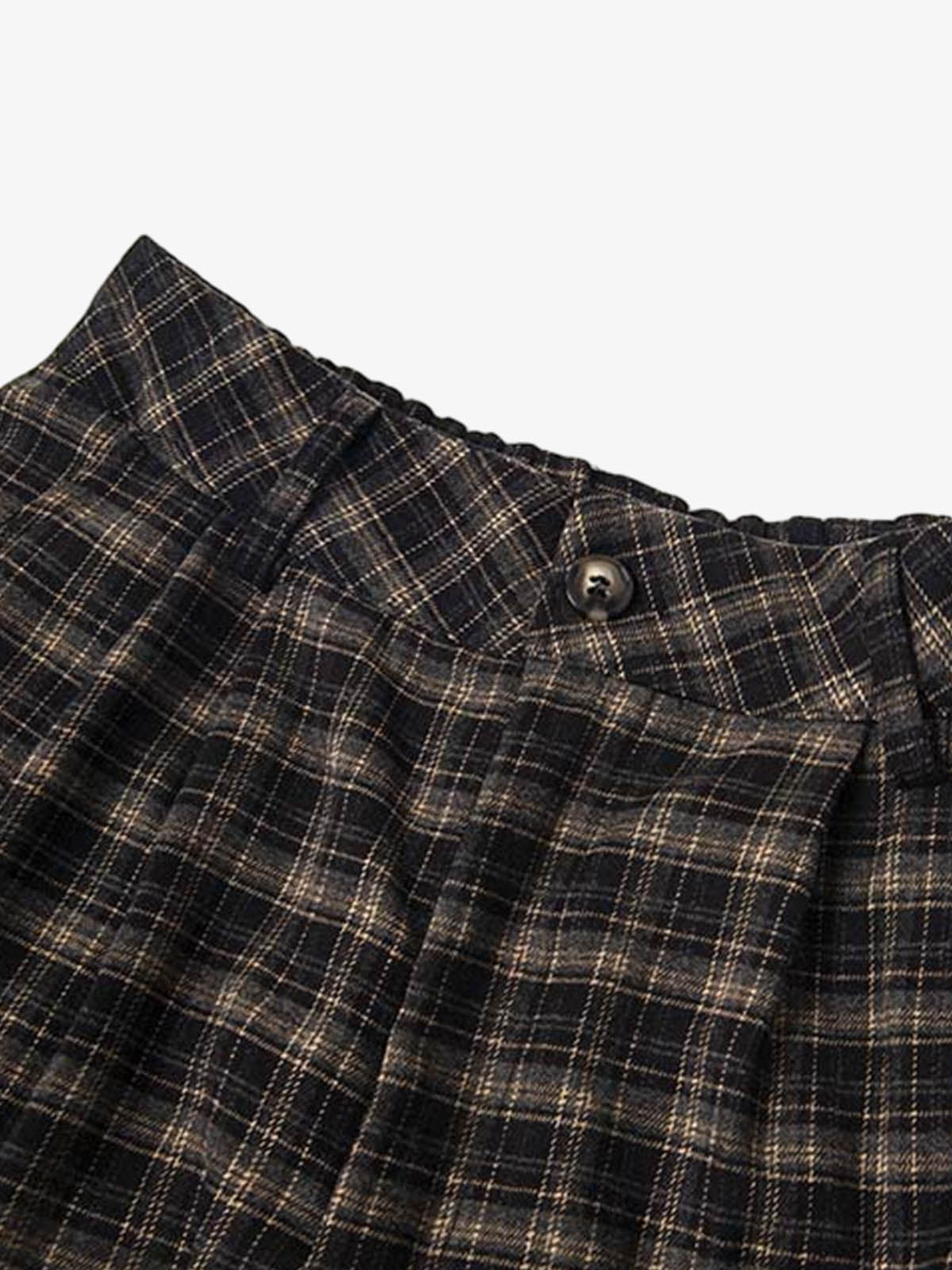 Plaid Cargo Pocket Jorts 