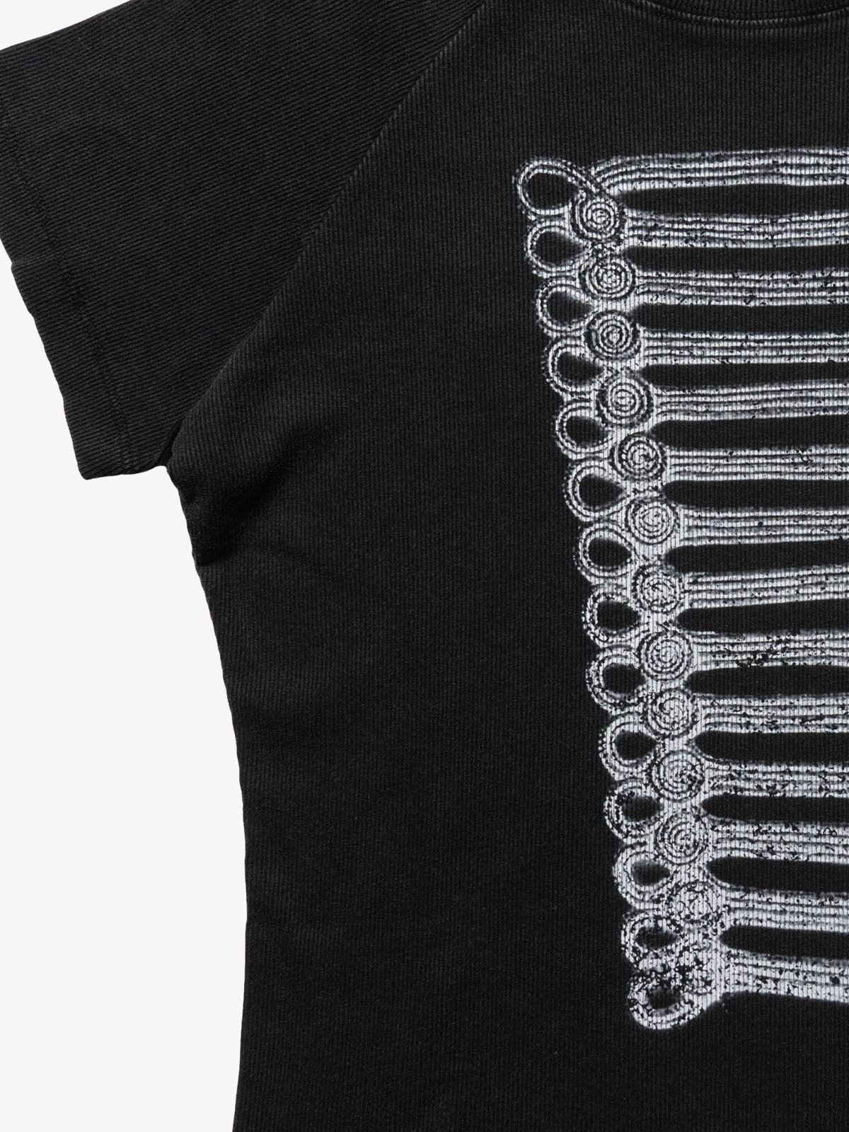 Geripptes Stricktop – Figurbetontes Basic-Teil aus Stretch-Baumwollmischung