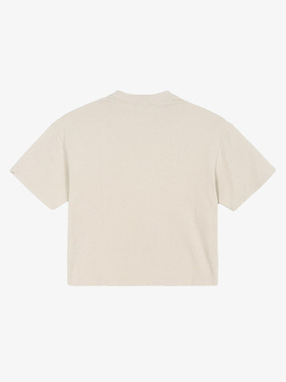 T-Shirt aus Baumwolle im Used-Look mit „Supermade“-Grafikdruck und Design mit Gesichtsakupunktur-Tabelle
