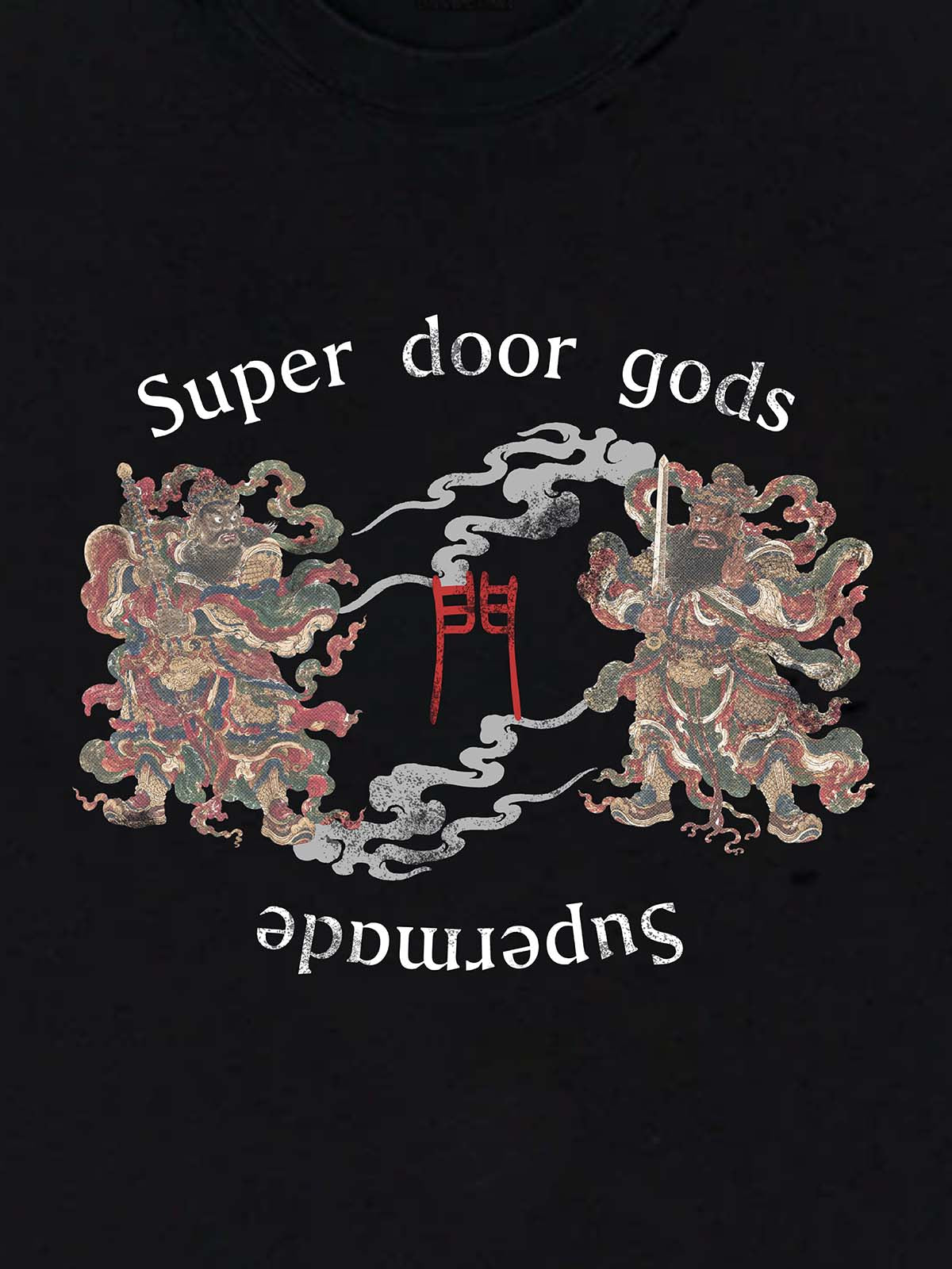 Embroidered Guardian Crop Tee