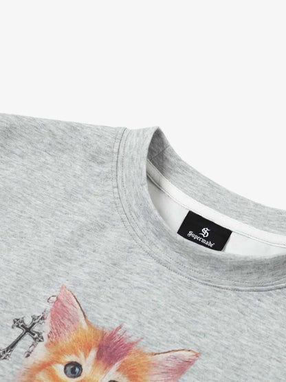 Punk Cats Graphic T-Shirt 
