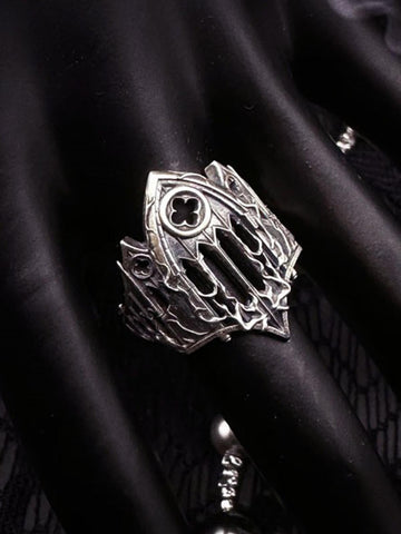 Gothic Armor Open Ring Adjustable 