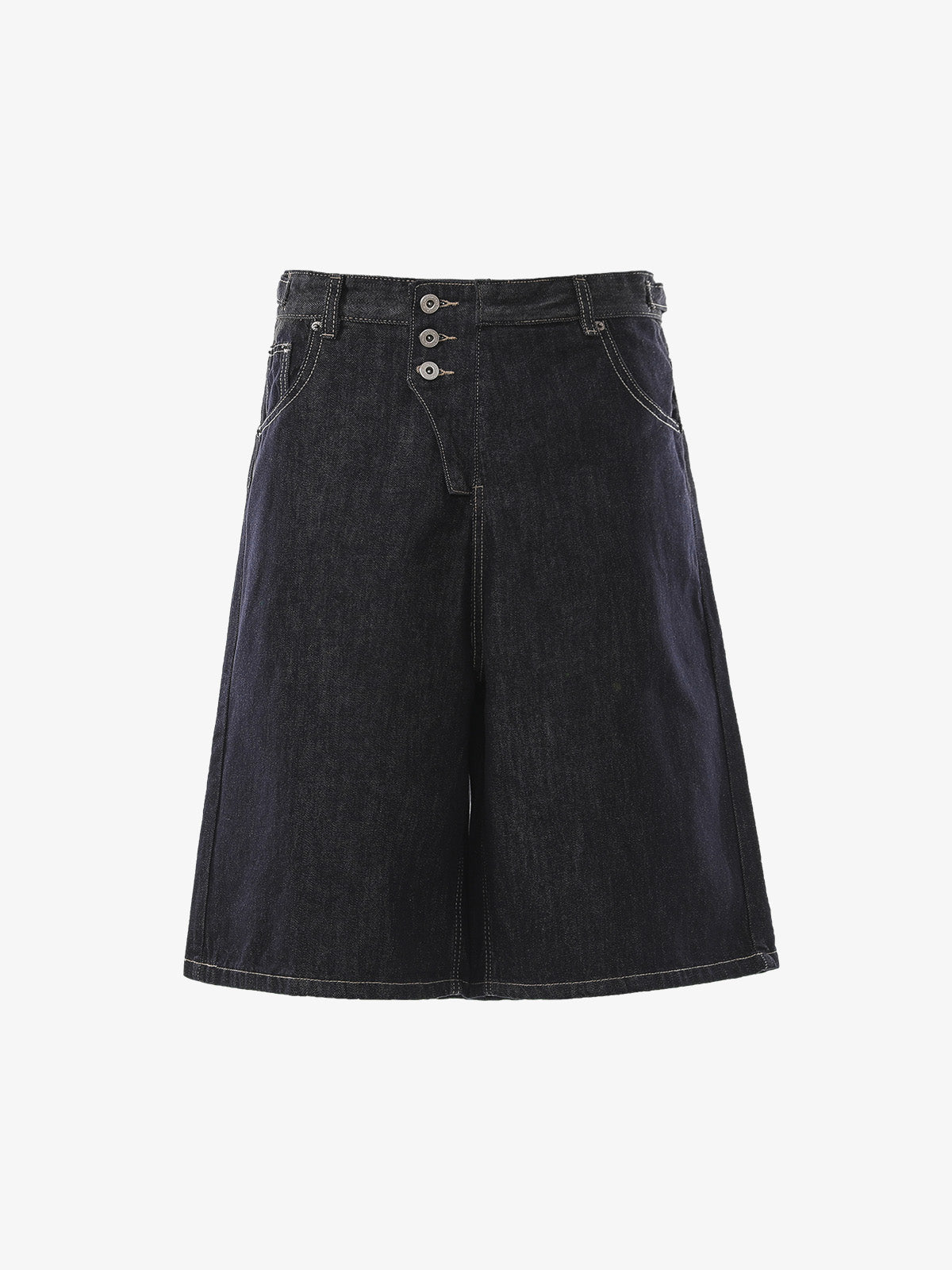 Asymmetrical Fly A-Line Shorts 
