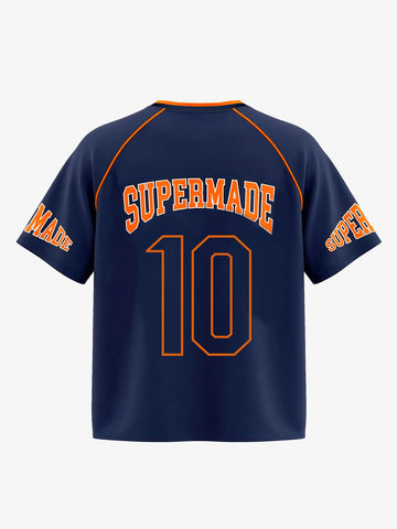 Supermade Color-Blocked Sport Jersey Pattern Customization 