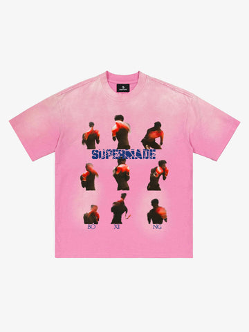 Washed Boxing Motion T-Shirt