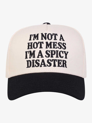 CottFunny Baseballkappe mit gesticktem Slogan und Kontrastbedruckung