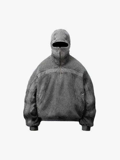 High-Performance Hooded Jacket for Extreme Weather Protection 