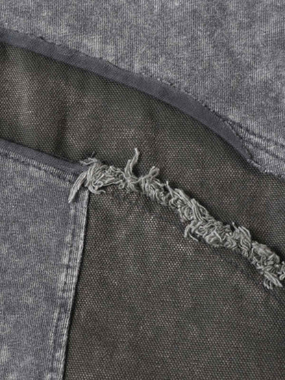 Panel Stitch Cotton T-Shirt 