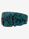 Animal-Print Faux Leather Belt 